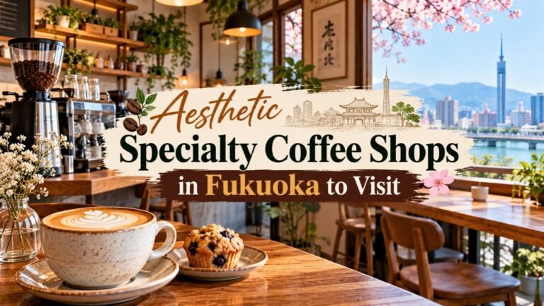 12 Aesthetic Specialty Coffee Shops in Fukuoka to Visit