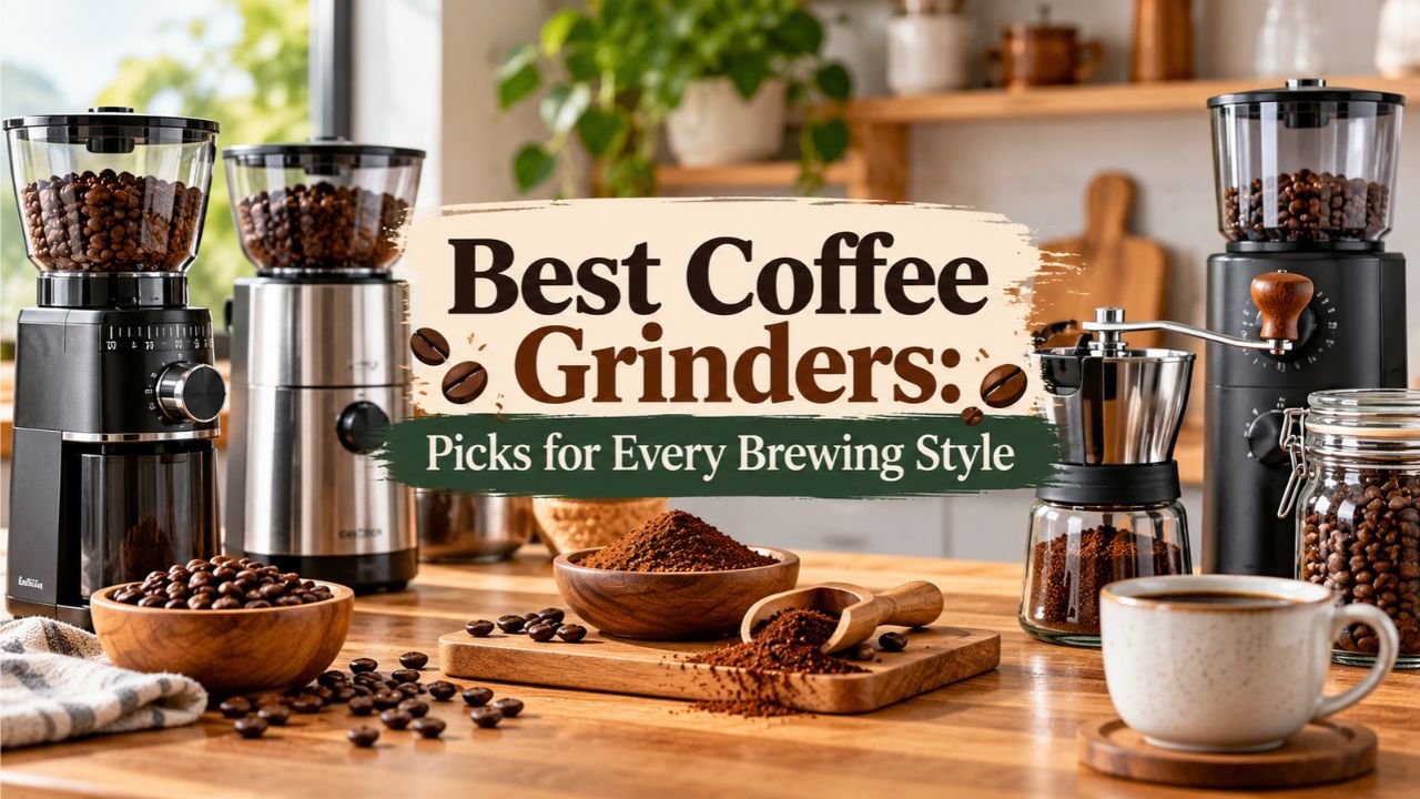 15 Best Coffee Grinders: Picks for Every Brewing Style