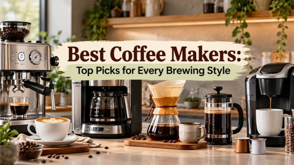 Best Coffee Makers: 15 Top Picks for Every Brewing Style