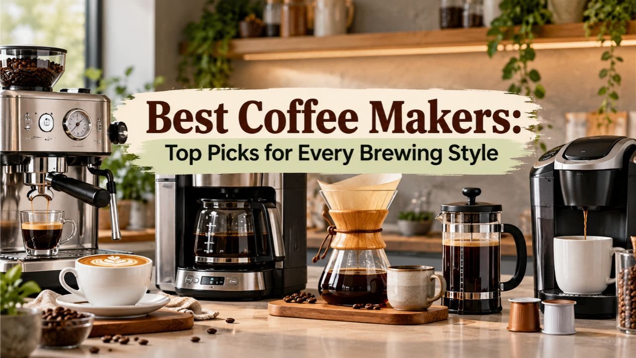 Best Coffee Makers: 15 Top Picks for Every Brewing Style