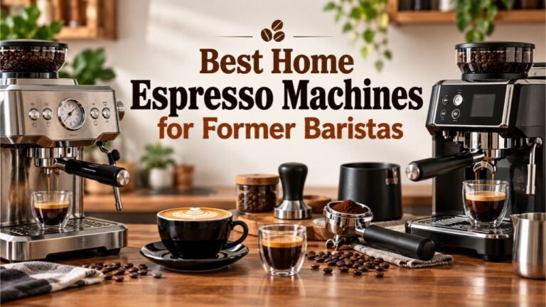 Best Home Espresso Machines for Former Baristas: 8 Picks