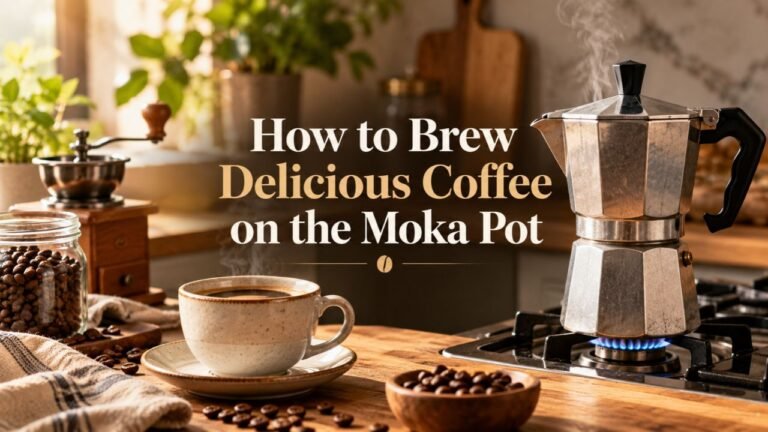 How to Brew Delicious Coffee on the Moka Pot