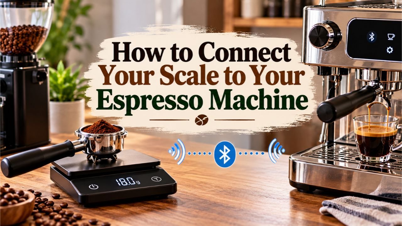 How to Connect Your Scale to Your Espresso Machine