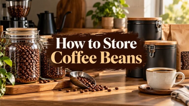 How to Store Coffee Beans to Keep Them Fresh Longer